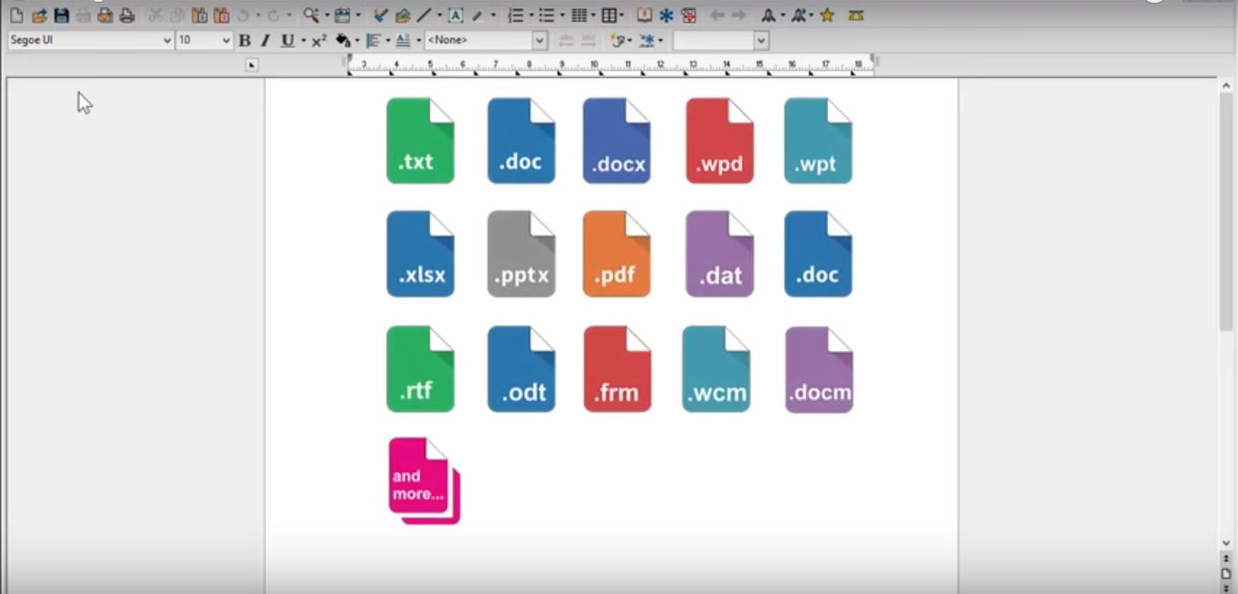 Trabaja con una mayor cantidad de formatos en Corel WordPerfect Office - Colombia