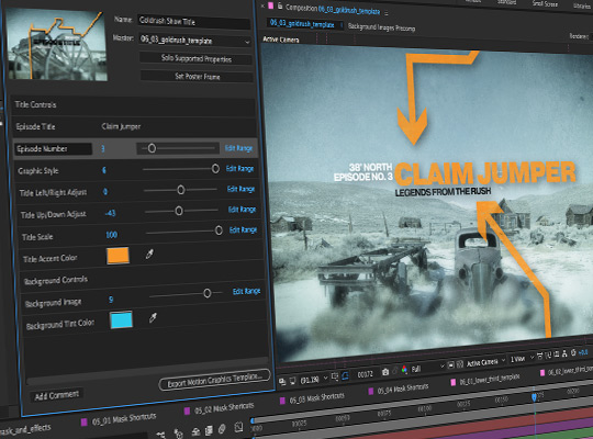 Agrupa y ordena las composiciones que elabores con After Effects CC - Colombia