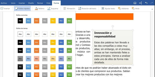 Cambia y personaliza las propiedades de tu texto en Microsoft Office Word - Colombia