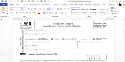 Edita documentos en formato PDF directamente en Microsoft Office Word - Colombia